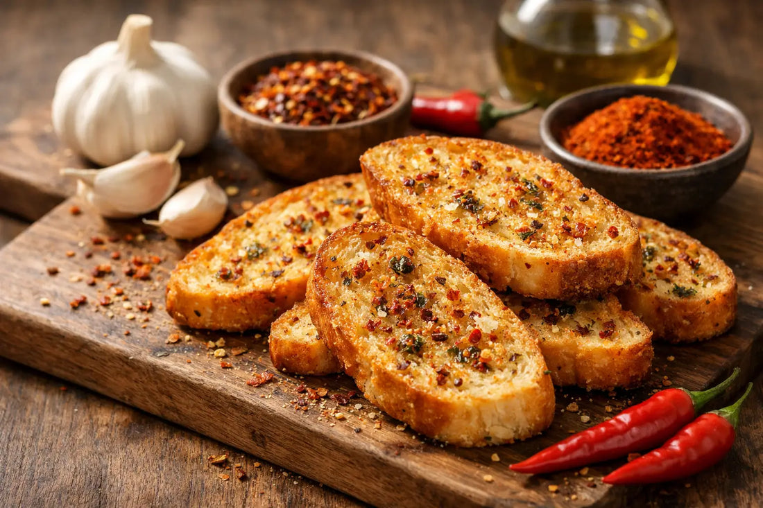 Best Seasoning for Garlic Bread That Brings Heat