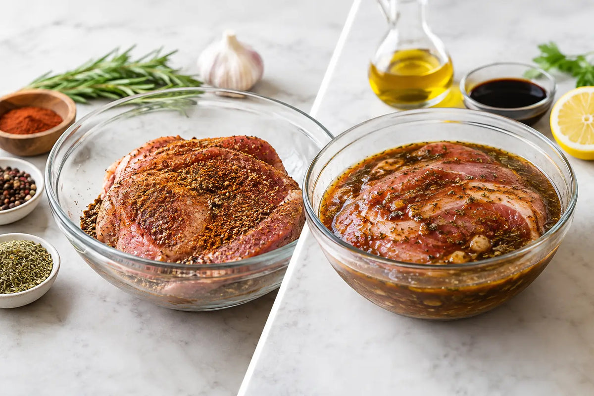 Dry Marinade Versus Wet Marinade: Which Wins?