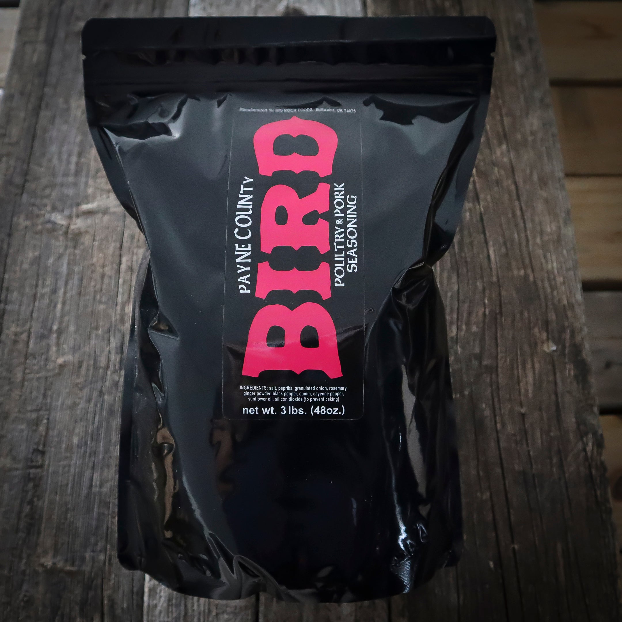 Payne County Bird Seasoning Spice - Big Rock Foods