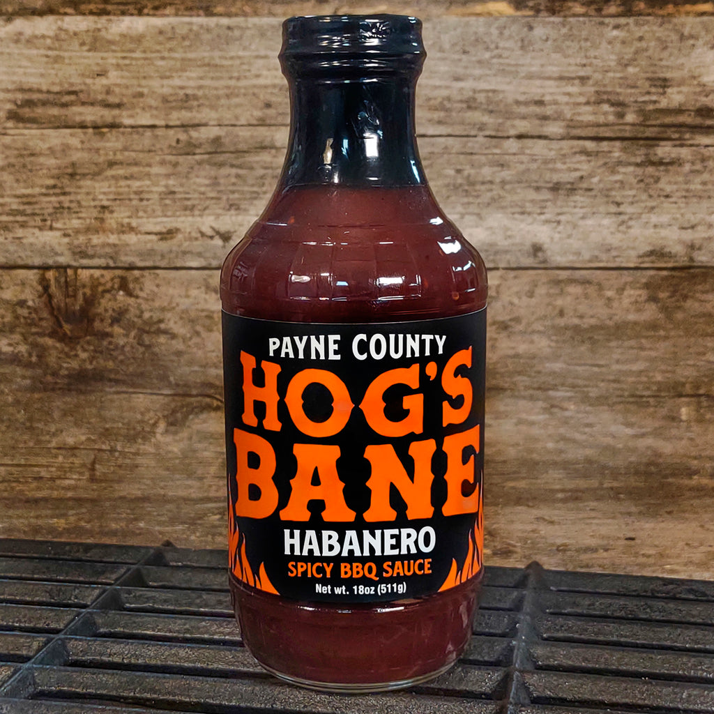 Payne_County_Hogs_Bane_Habanero_BBQ_Sauce Payne County Hog's Bane Habanero BBQ Sauce - Big Rock Foods