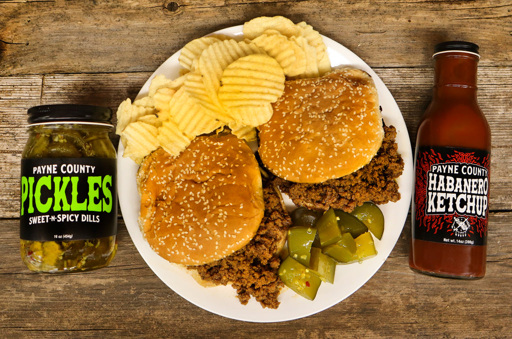 Payne County Pickles Sloppy Joes - Big Rock Foods