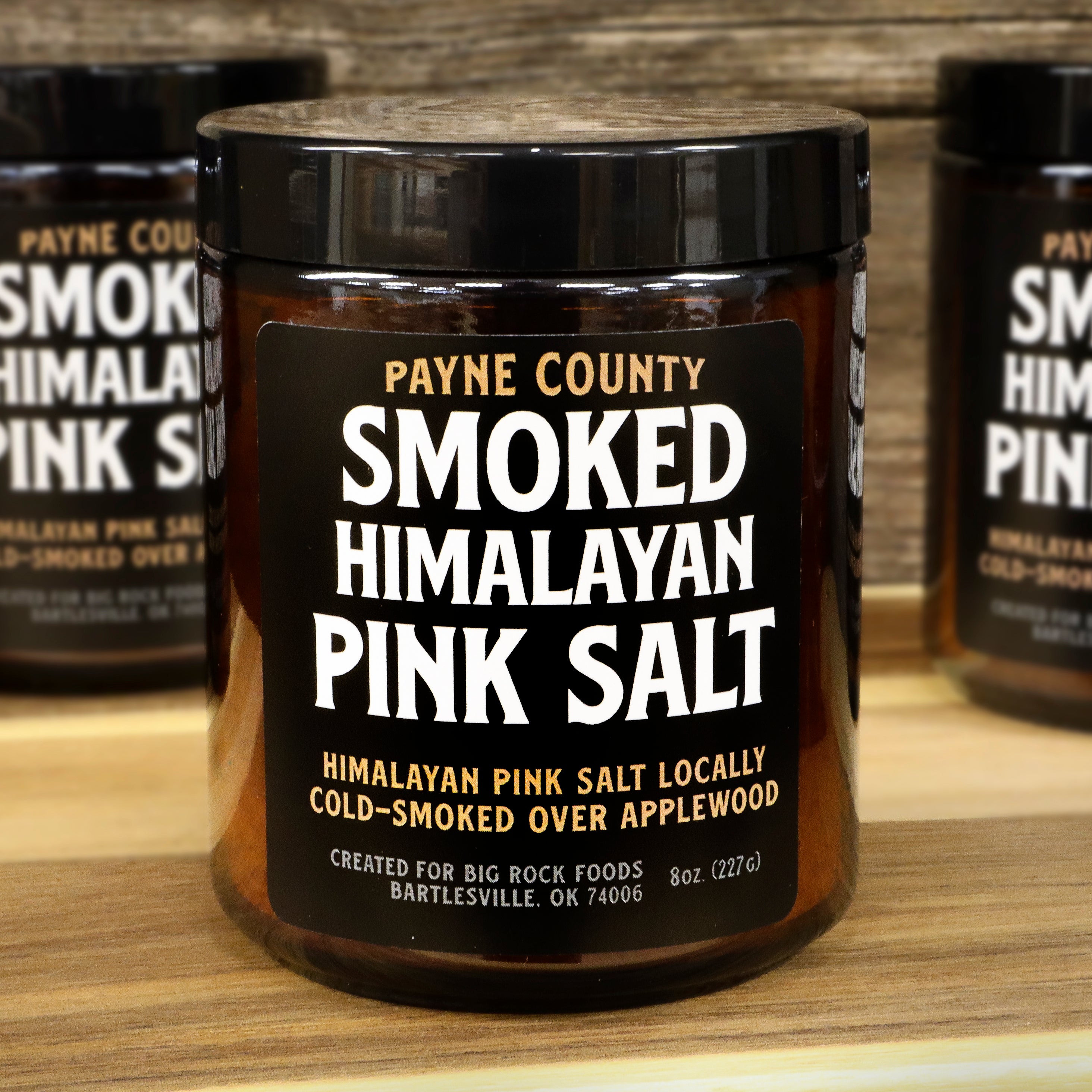 Payne County Smoked Himalayan Pink Salt - Big Rock Foods