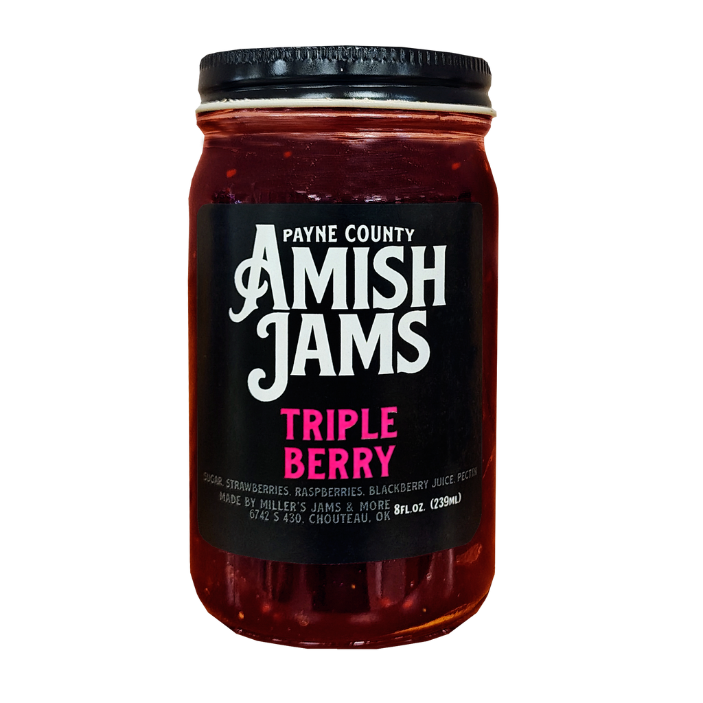 Triple Berry Amish Jam